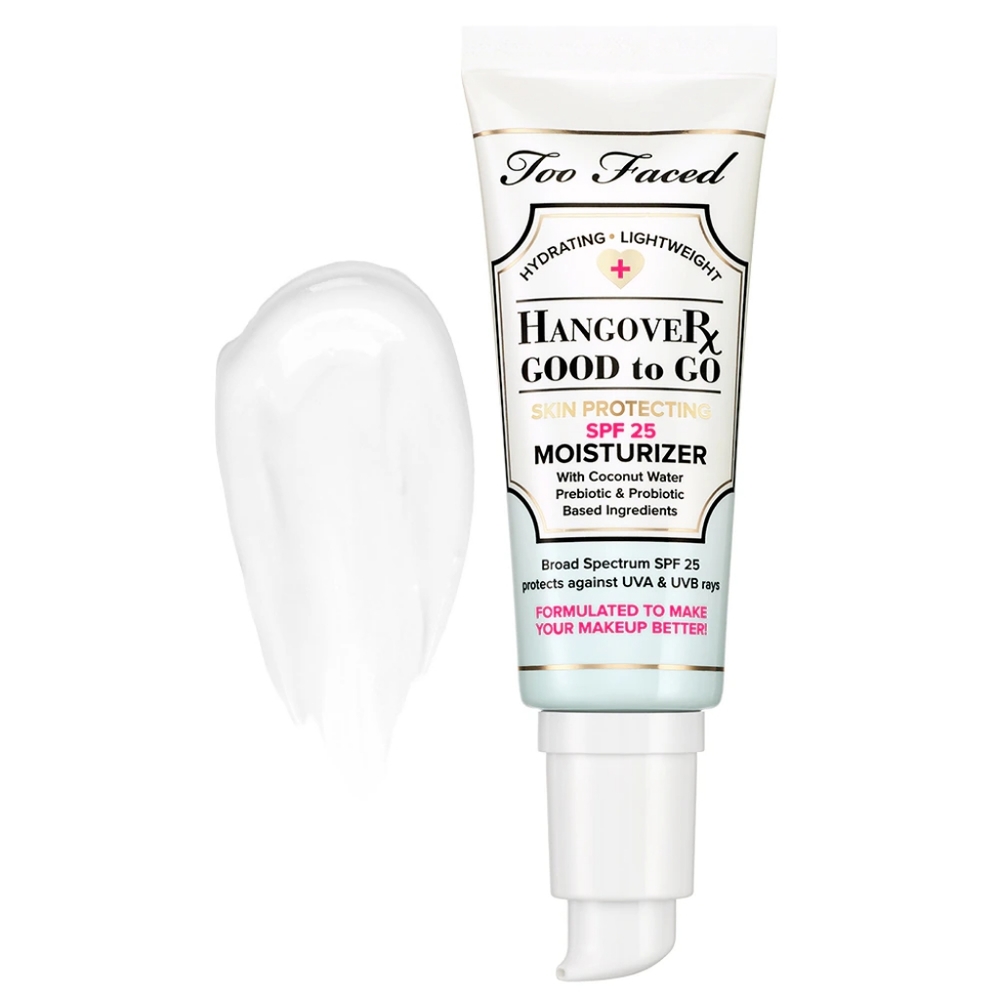 NIB Too Faced Hangover Rx Good to Go Skin Protecting SPF 25 Moisturizer
